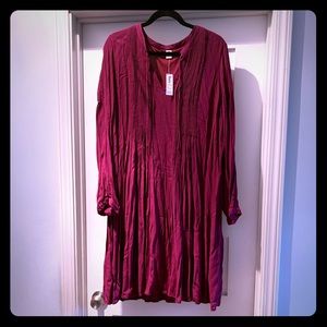 NWT Old Navy Pintuck Dress, 2x